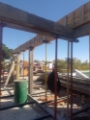 Armado y llenado de vigas volada de hormigón B. Colinas de Vélez Sarsfield cordoba