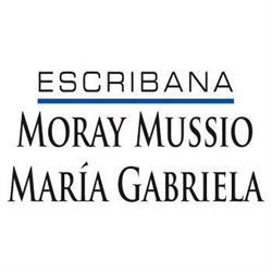 Escribana Moray Mussio María Gabriela
