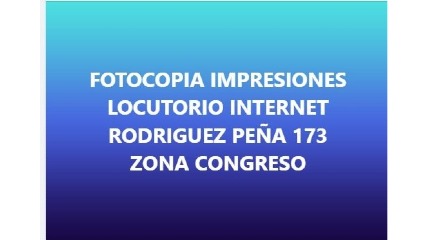 impresiones fotocopia internet