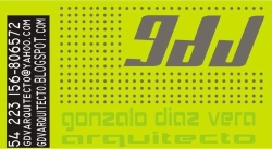 Arquitecto Gonzalo Díaz Vera
