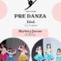 Pre Danza: 3-5 años.