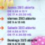 Horarios para semana santa 2024