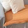 Pillow reversible de tusor