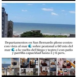 Departamentos San Bernardo Pleno Centro.