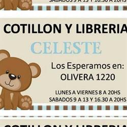 COTILLÓN CELESTE