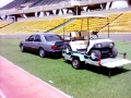 Ezgo Naftero Marathon 4 personas Alquiler para evento en el estadio Kempes
