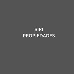 SIRI PROPIEDADES