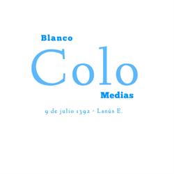 Blanco Colo Medias