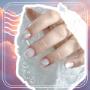 Capping con nail art abstracto