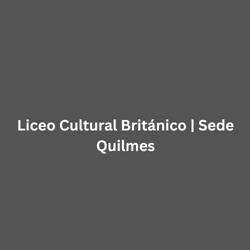 Liceo Cultural Británico | Sede Quilmes