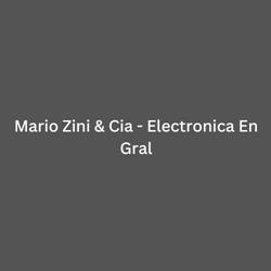Mario Zini & Cia - Electronica En Gral