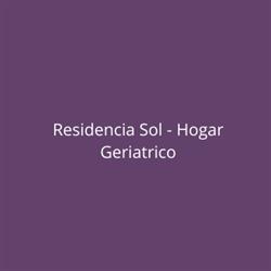 Residencia Sol - Hogar Geriatrico