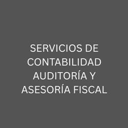 SERVICIOS DE CONTABILIDAD AUDITORÍA Y ASESORÍA FISCAL
