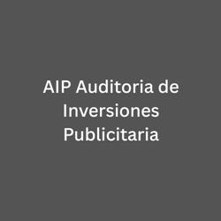 AIP Auditoria de Inversiones Publicitaria