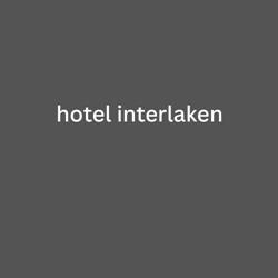 hotel interlaken