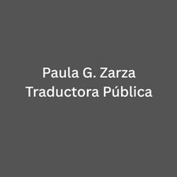 Paula G. Zarza Traductora Pública