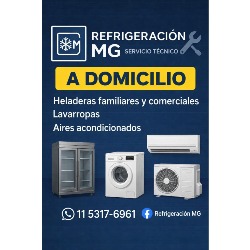 Refrigeracion MG / Tecnico Heladeras Y Lavarropas