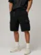 Bermuda Con bolsillos grandes negro